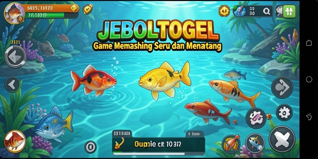 Gameplay menakjubkan dalam JEBOLTOGEL menampilkan pengalaman Fishing yang seru.