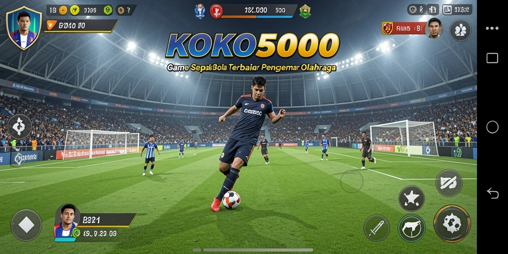 Tampilan gameplay KOKO5000 yang seru dan mendebarkan.