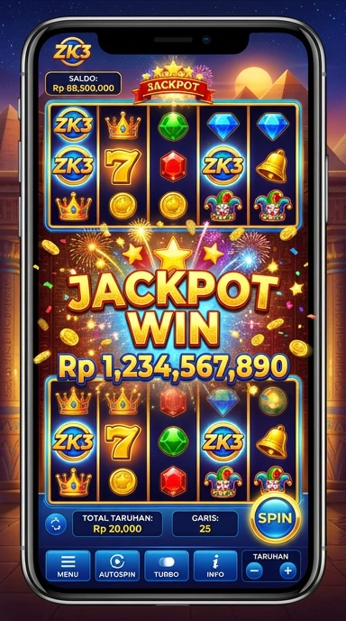 Screenshot aplikasi zk3 yang menampilkan berbagai pilihan aplikasi.